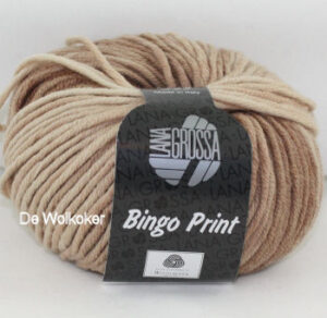 Bingo print 609 beige-0
