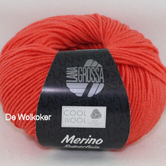 Merino Cool Wool 584 oranje-0