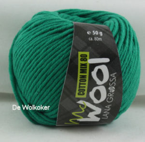 Mc Wool 80 cotton mix 510 groen-0