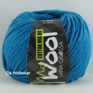 Mc Wool 80 cotton mix 506 aqua blauw-0