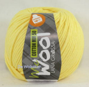 Mc Wool 50 cotton mix 01 geel-0