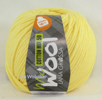 Mc Wool 50 cotton mix 01 geel-0