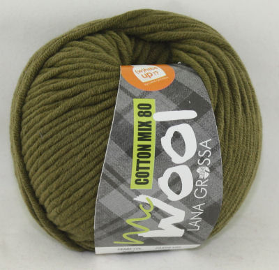 Mc Wool 80 cotton mix 528 mosgroen-0