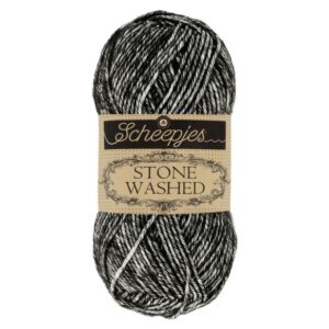 Scheepjes Stonewashed 803 Black Onyx