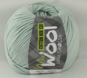 Mc Wool 130 cotton mix 136 pastelgroen-0