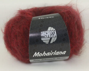 Mohairlana 012 donkerrood-0