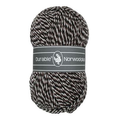 Durable Norwool Plus M00932 bruin wit