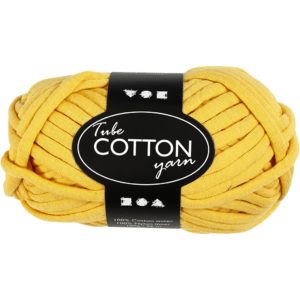 Cotton Tube Textielgaren 42503 geel