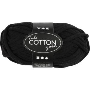 Cotton Tube Textielgaren 42510 zwart
