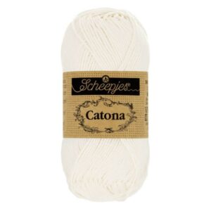 Scheepjes Catona 105 Bridal White