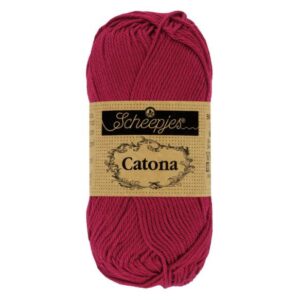 Scheepjes Catona 517 Ruby