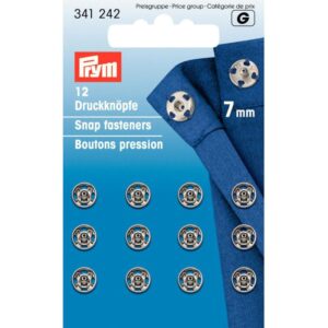 Drukkers 7 mm zilver Prym 341 242