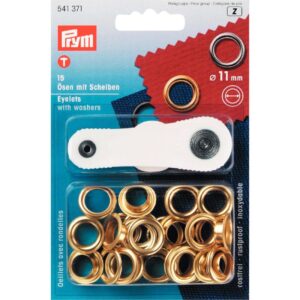 Ring en Schijf 11 mm goud Prym 541 371