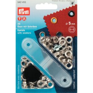Ring en Schijf 5mm zilver Prym 542 410