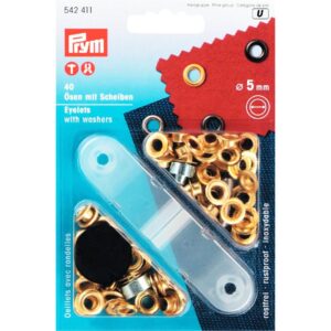 Ring en Schijf 5mm goud Prym 542 411
