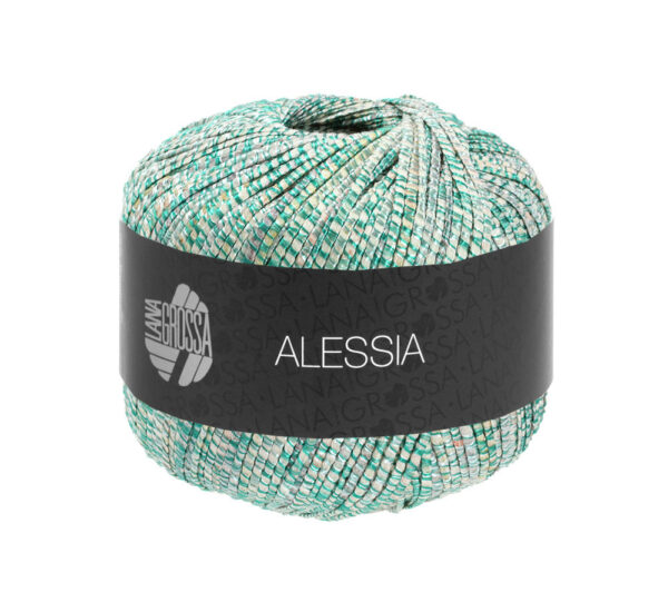 Alessia 007 (ecru, turquoise, smaragd)
