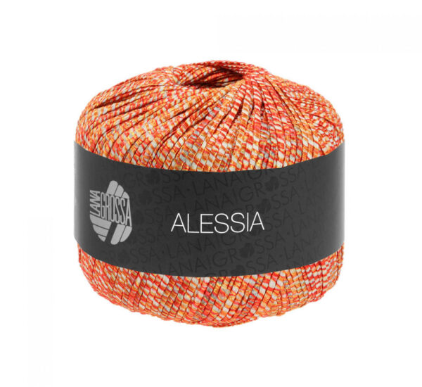 Alessia 011 (ecru, rood oranje)