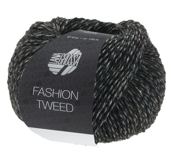 Fashion Tweed 018 Zwart Grijs gemêleerd