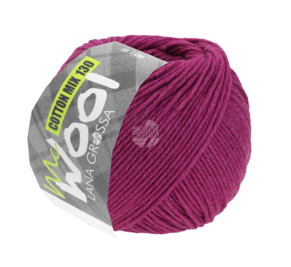 Mc Wool Cotton Mix 130  184 Fuchsia