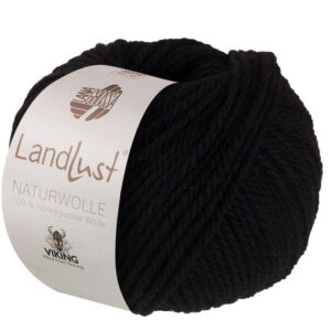 Landlust Naturwolle 011 Zwart