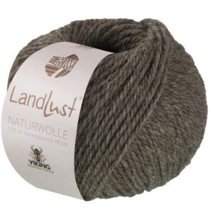 Landlust Naturwolle 014 Grijsbruin