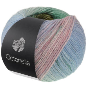 Cotonella 016 Groen Blauw Roze tinten