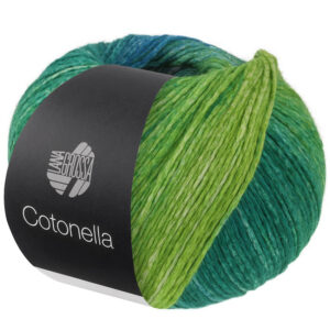 Cotonella 017 Petrol Violet Groen