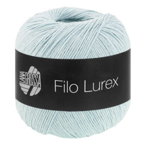 Filo Lurex 009 IJsblauw