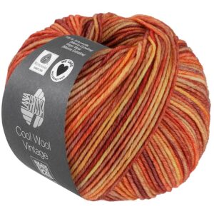 Cool Wool Vintage 7388 Oranje Bruin Bordeaux