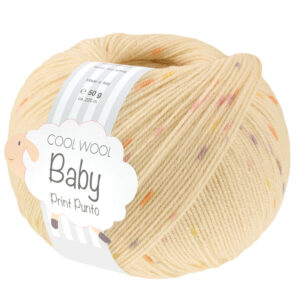 Cool Wool Baby Print Punto 375 Creme